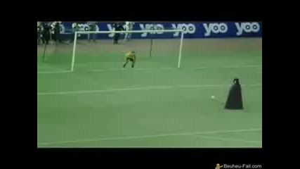 Darth Vader Penalty Kick 