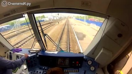 Ето с какви локомотиви и скорост се движат влаковете в руските железници