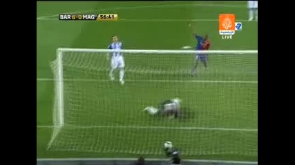 22.03 Барселона - Малага 6:0 Самуел Етоо гол