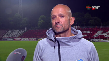 Милен Радуканов: Играхме като равен с равен, благодаря на футболистите