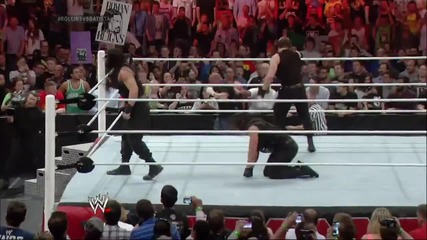 Seth Rollins vs. Batista Raw, May 19, 2014