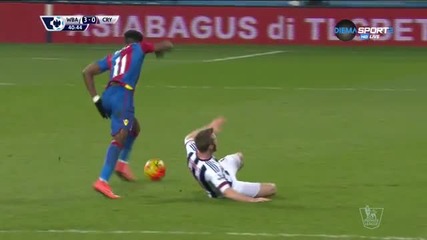 Уест Бромич - Кристъл Палас 3:0 /Първо полувреме/