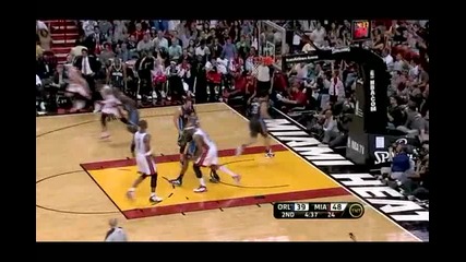 Orlando Magic @ Miami Heat 99 - 96 [highlights] - 03.03.2011