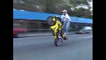 New York City Motorcycle Stunts