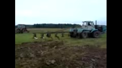Да орем с T 150 