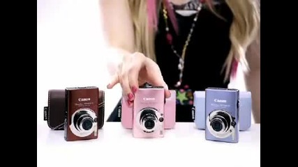 Avril Lavigne - Canon Powershot (comercial 2008)