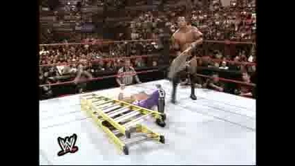Wwf Summerslam 1998 - Triple H vs The Rock ( Ladder Match ) For Intercontinental Championship 