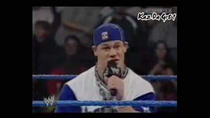 Wwe Smackdown 2003 John Cena Rapping On Mr America And Chris Benoit