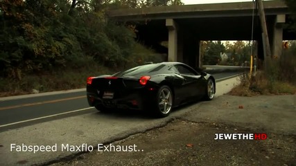 Screaming Ferrari 458 Italia w_ Maxflo Exhaust Package! Revs & Accelerations!