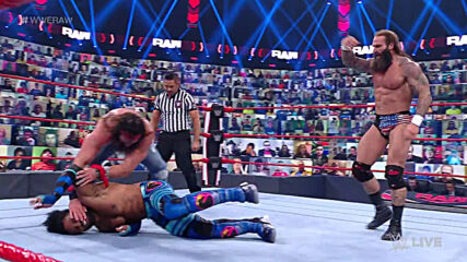 The New Day vs. Elias & Jaxson Ryker: Raw, April 12, 2021