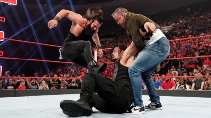 Shane McMahon and Elias interrupt Roman Reigns vs. Drew McIntyre: Raw, May 6, 2019