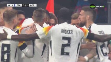 Франция - Германия 0:1 /първо полувреме/