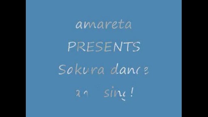 Sakura dance and sing