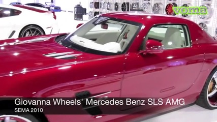 Mercedes Sls Amg at Sema 2010