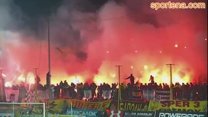 Най Лудите Aris-paok 1-0