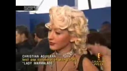 Christina Aguilera And Members From Nsync