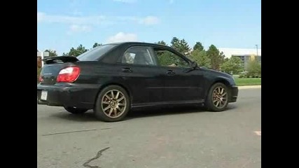 Sti 0 - 60mph Test - Awd Burnouts .flv