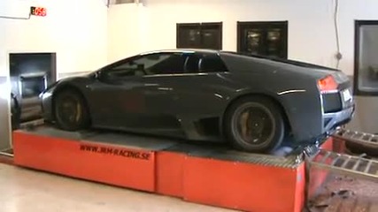 Lamborghini се запалва на dyno 