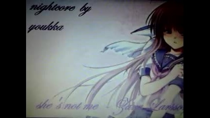 She's not me nightcore