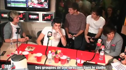 Des groupies de One Direction dans le studio - C'cauet sur Nrj