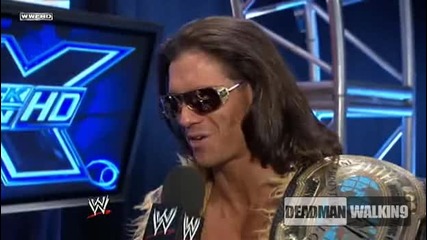 Backstage with Intercontinental champion John Morrison | Smackdown - 13.11.2009 