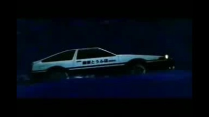 initial d - ae86 in the snow