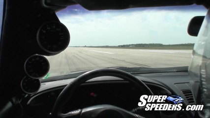Super Speeders Supra does 213 mph in Standing Mile 