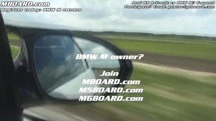 Hd Race 2 Audi R8 R - Tronic vs Bmw M3 manual Mboard.com 