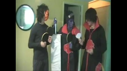 Akatsuki Cosplay Skit A day at home with Itachi, Kisame and Tobi 