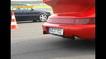 Porsche 911 Turbo vs Audi S2 Sedan 