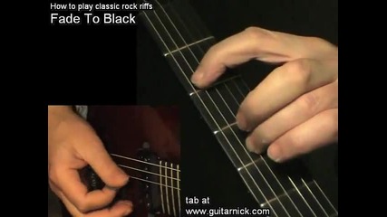 Guitar Lessons : Metallica - Fade to Black