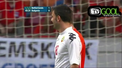 26.05.2012 Холандия 1:2 България !!! Головете !