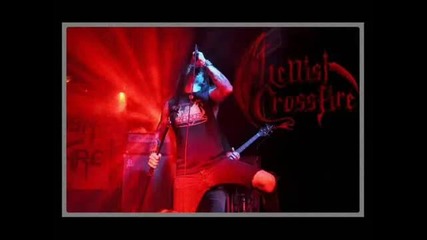 Hellish crossfire desecrate glorify the sin 