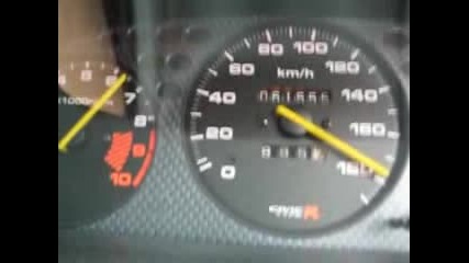 Ek9 Honda Civic Type - R On Board Uphill Run