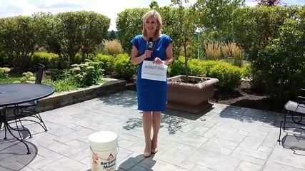 Nicole Nalepa takes the Ice Bucket Challenge for Als
