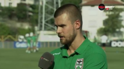 Радослав Кирилов: Чакам още жълтата карта, не искам да пропусна и една тренировка