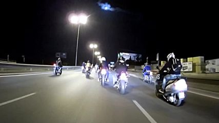 Sofia Riders Night Ride 17 Август 2016 (1080HD), софийски мотористи, нощно каране