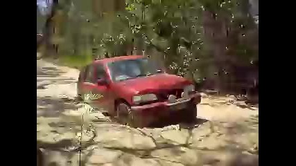 Kia mud hole crossing 