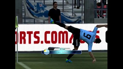 England - Uruguay Suarez ( Fifa 12 )