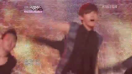 Tvxq - Keep Your Head Down ~ Music Bank (01.07.11)