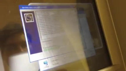 Hacked Atm machine used to play Angry Birds