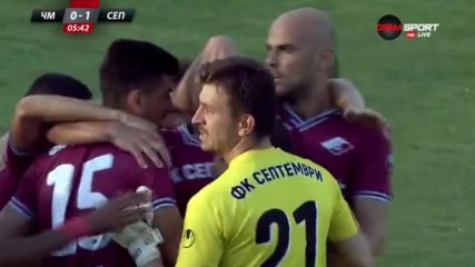 Груба грешка на Емил Мартинов и Септември поведе на "Тича"