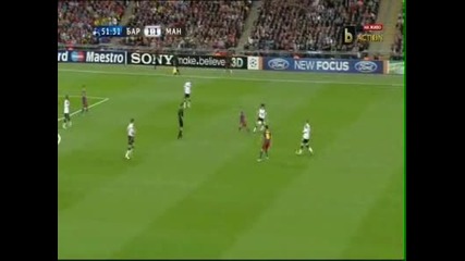 Barcelona - Manchester United финал 2011 всички голове