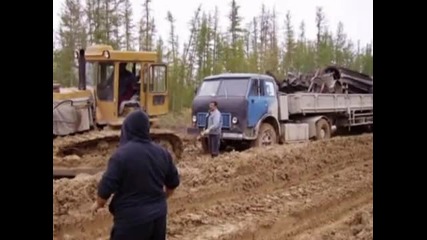 Руска кал - офроуд, коли, камиони, булдозери...мазало 
