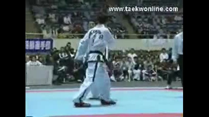 Itf taekwondo amazing knockout 