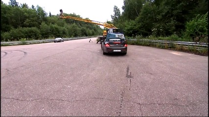 moscow Unlim 500 Alpina B6s vs Ferrari 575m