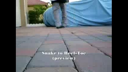 C - Walk - Snake Heel Toe Transitions