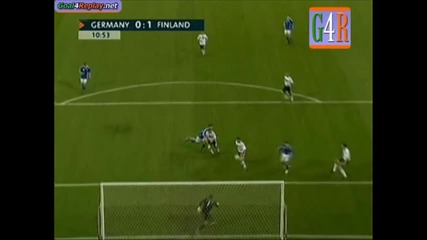 14.10.09 Германия 0:1 Финландия Йохансон Гол