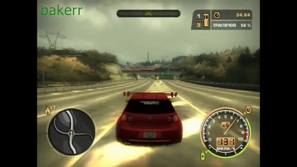 nfs most wanted Gameplay test 