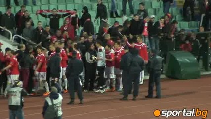 Червен екстаз след Цска 2:0 Черно море 